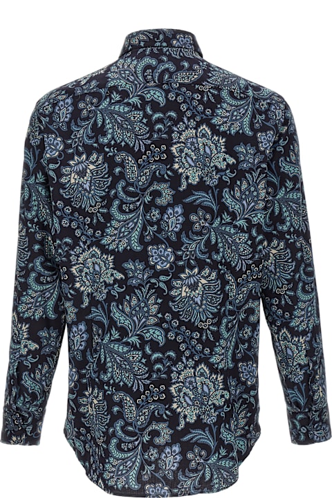 Homeware Etro Floral Paisley Cotton Shirt