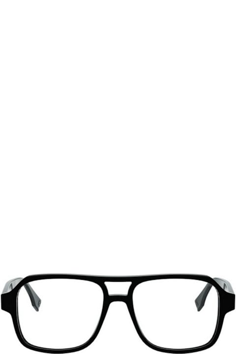 Fendi Eyewear for Kids Fendi Eyewear Fendi Fe50131i Ff Squared 001 Nero Glasses