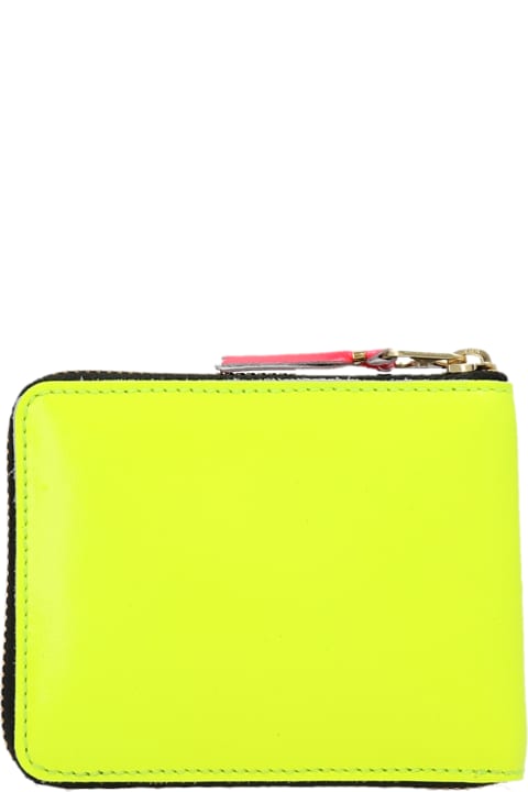 'fluo Leather Line' Wallet