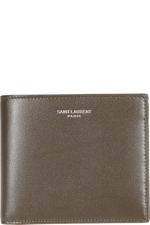 Saint Laurent Accessories for Men Saint Laurent Top Logo Bifold Wallet