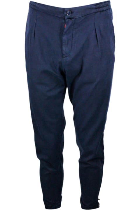 Kiton Fleeces & Tracksuits for Men Kiton Soft Trousers With Elastic Waist