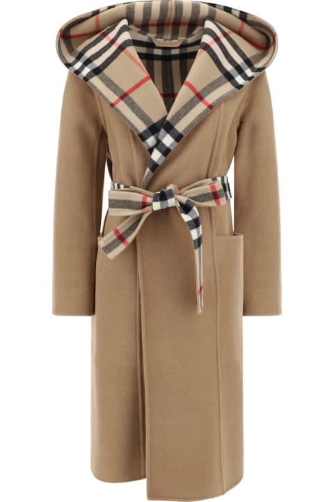 Burberry Coats & Jackets for Women Burberry Rydechk Reversible Coat