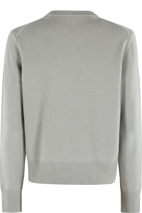 Maison Kitsuné for Kids Maison Kitsuné Fox Head Intarsia Merino Jumper