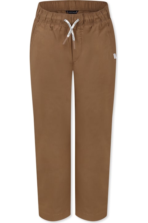 Homeware Tommy Hilfiger Brown Trousers For Boy With Flag