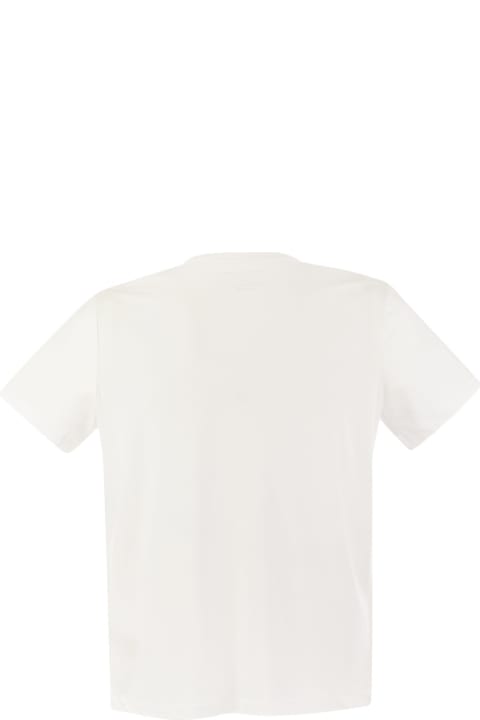 Majestic Filatures Clothing for Men Majestic Filatures Short-sleeved T-shirt In Lyocell And Cotton