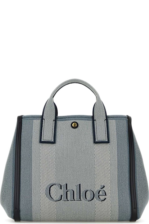 Chloé for Women Chloé Multicolor Canvas Chloã© Carry Shopping Bag
