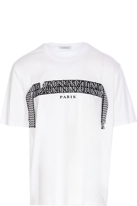 آخر صيحات الموضة من القسم الرجالي Lanvin Logo T-shirt