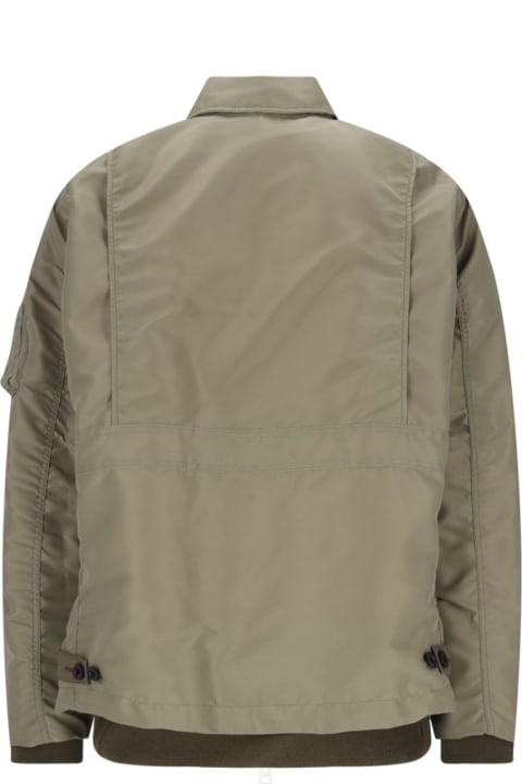 Sacai Coats & Jackets for Men Sacai Nylon Shirt Jacket