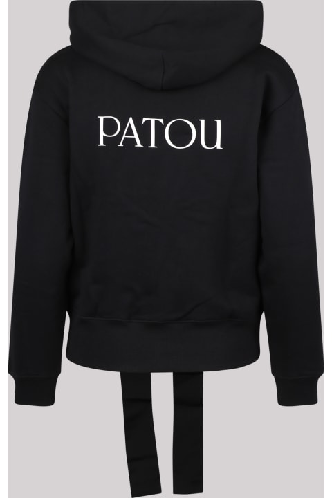 Patou Coats & Jackets for Women Patou Patou Drawstring Logo Hoodie