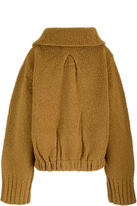 Dries Van Noten for Women Dries Van Noten Camel Wool Cardi-jacket