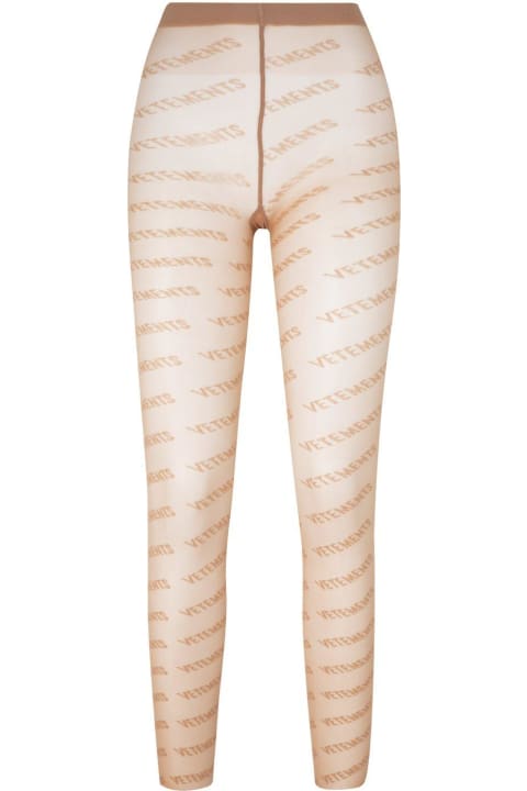 All-over Logo Tights