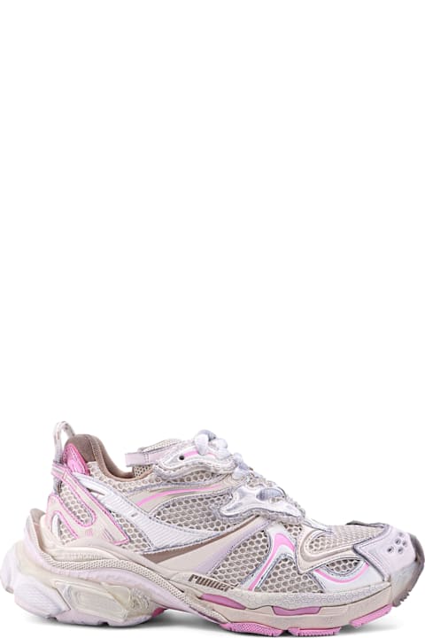 Balenciaga أحذية سنيكرز لـ السيدات Balenciaga Runner 2.0 Nylon And Mesh Low-top Sneakers