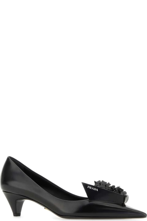 Prada Shoes for Women Prada Black Leather Pumps