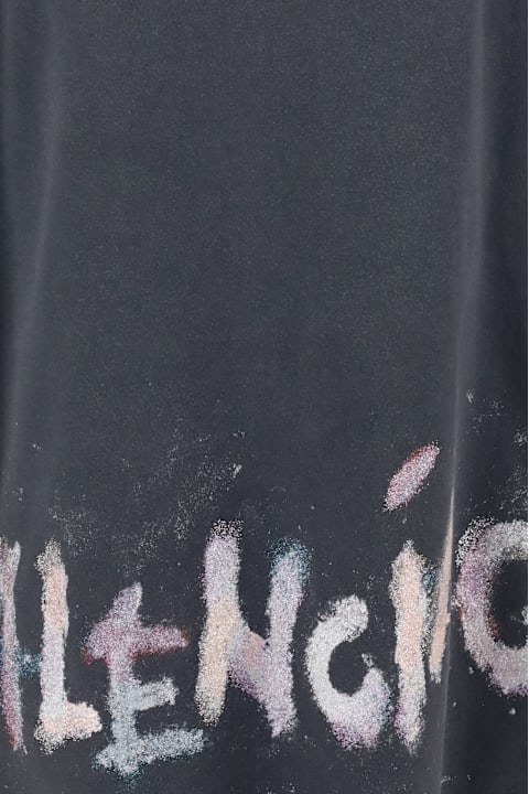 Balenciaga ملابس علوية لـ السيدات Balenciaga Cropped T-shirt