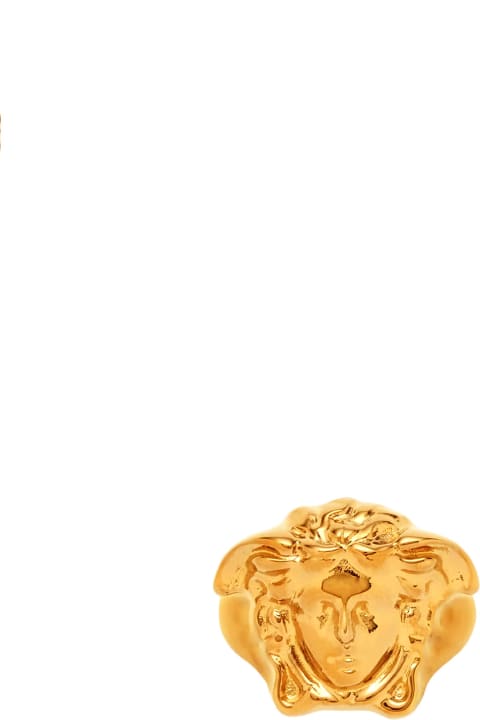 Jewelry for Men Versace Medusa-head Ring