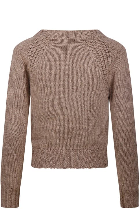 Sweaters for Women Max Mara V-neck Long-sleeved Jumper