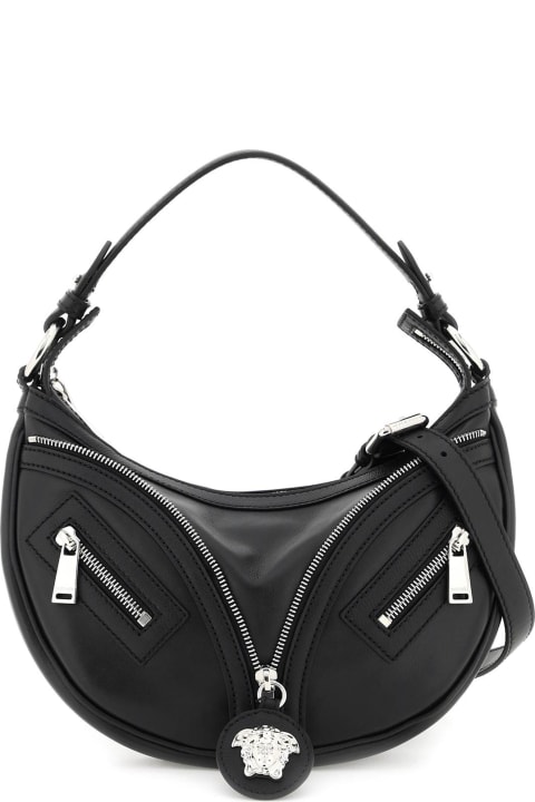 Versace for Women Versace Repeat Leather Shoulder Bag