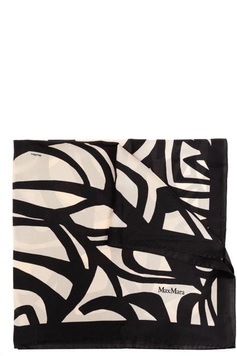 Scarves & Wraps for Women Max Mara Logo Printed Shawl