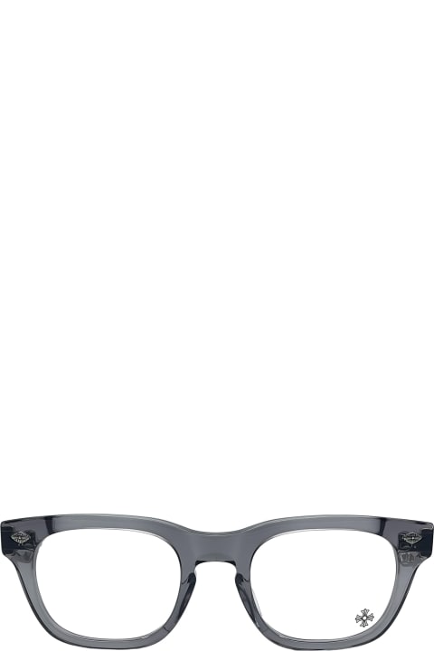 Chrome Hearts Eyewear for Men Chrome Hearts Baggins - Graphite / Crystal Rx Glasses