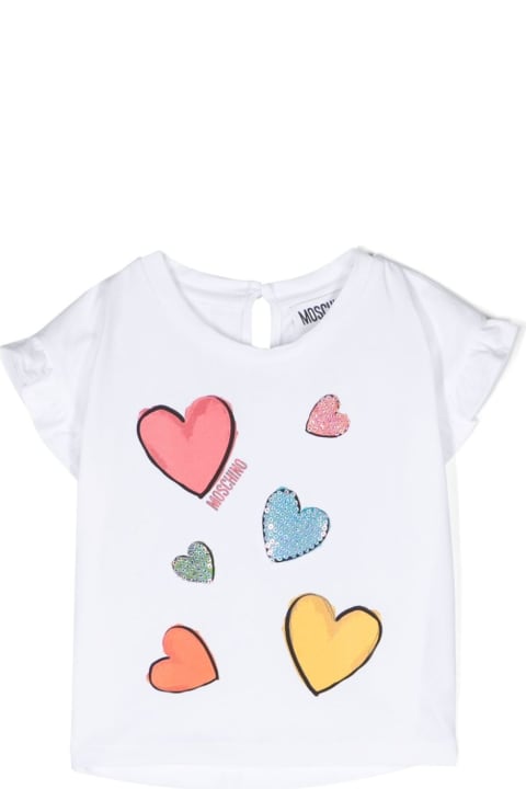 Fashion for Baby Girls Moschino T-shirt Con Logo