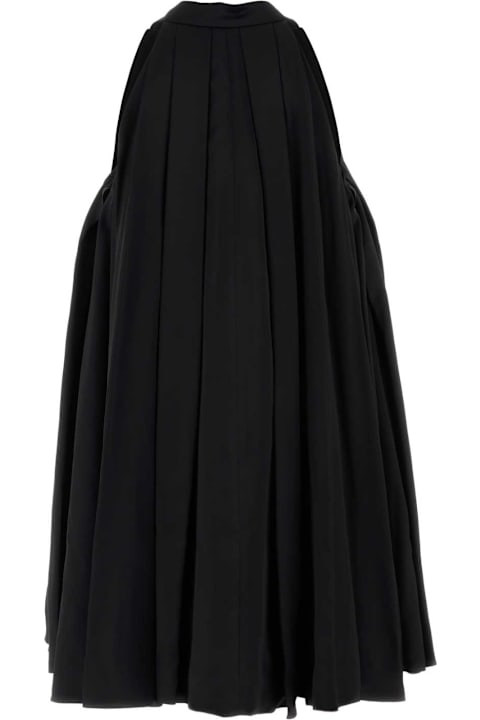 أدوات منزلية Loewe Black Satin Mini Dress