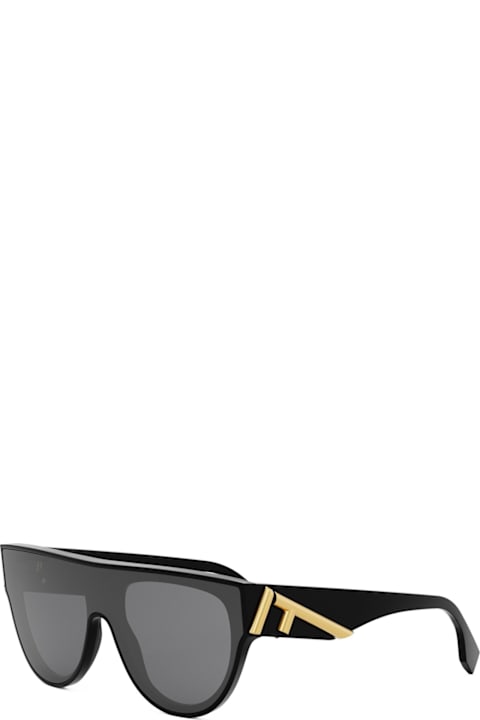 Fendi Eyewear Eyewear for Women Fendi Eyewear Fendi Fe40150i Fendi First 01a Black Sunglasses