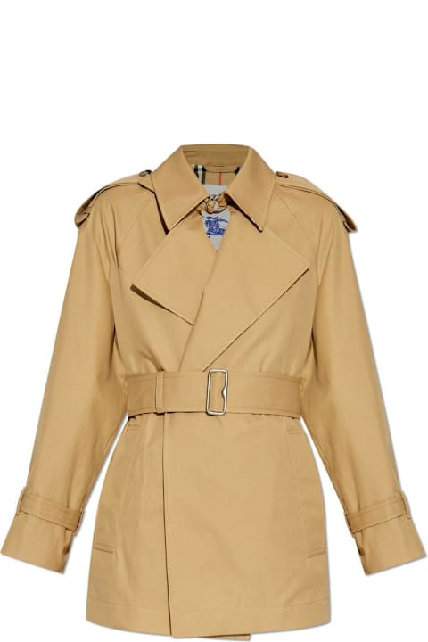 Homeware Burberry Belted Waist Trench Coat
