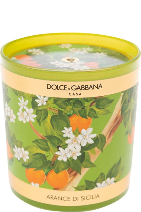 インテリア雑貨 Dolce & Gabbana Sicilian Orange Scented Candle