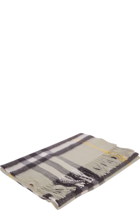 Burberry Scarves & Wraps for Women Burberry Check Cashmere Scarf