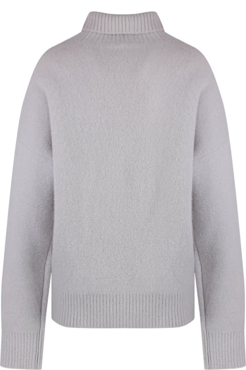 Ami Alexandre Mattiussi Sweaters for Women Ami Alexandre Mattiussi Oversized Turtleneck Sweater