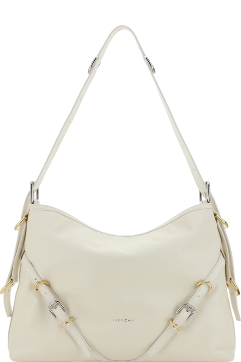 Givenchy for Women Givenchy Ivory Medium Voyou Bag