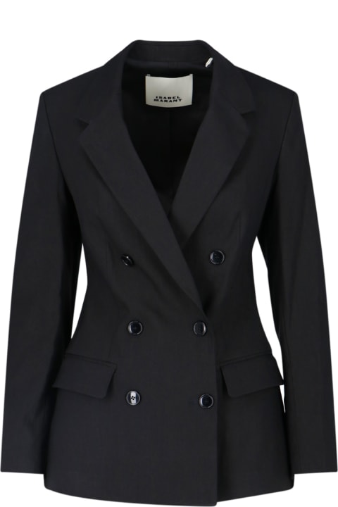 Isabel Marant Coats & Jackets for Women Isabel Marant Sheril Double Breasted Blazer