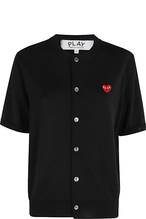 Comme des Garçons Play for Kids Comme des Garçons Play Round Neck Red Emblem