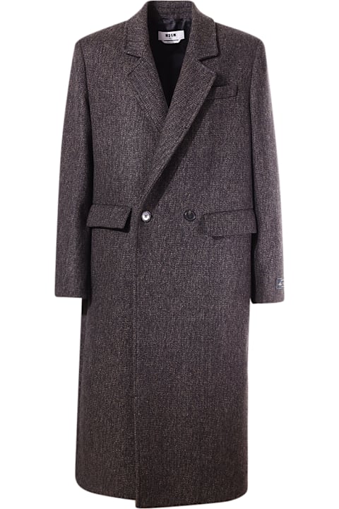 MSGM Clothing for Men MSGM Msgm Double Breasted Coat