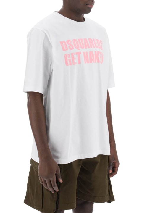 Dsquared2 Sale for Men Dsquared2 Skater Fit Printed T-shirt