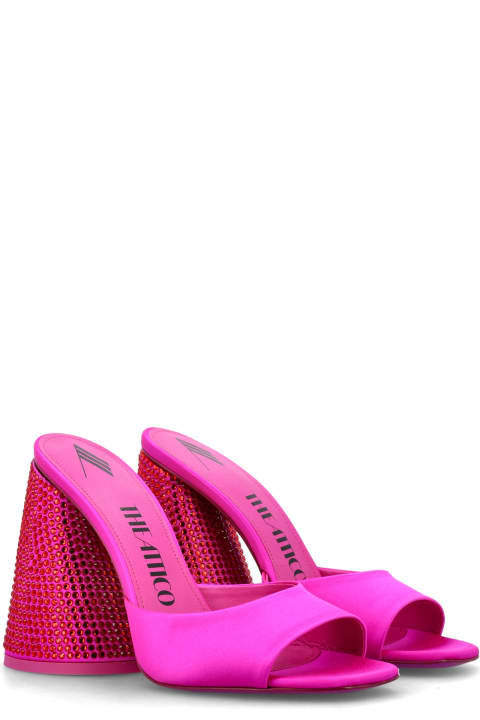 The Attico Sandals for Women The Attico Luz Satin Mule