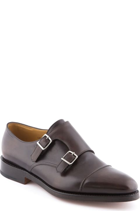 John Lobb Loafers & Boat Shoes for Men John Lobb William Ii Plum Museum Calf Monk Strap Shoe