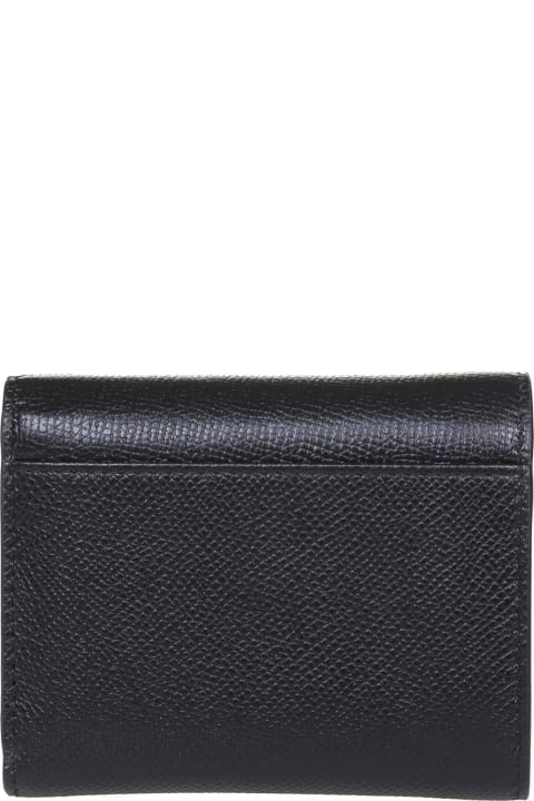 Accessories for Women Maison Margiela Black Leather Wallet