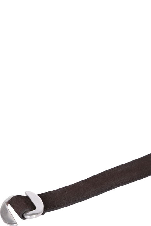 Belts for Men Orciani Reversible Brown Belt