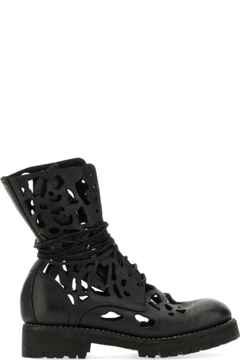 Guidi Shoes for Women Guidi Ankle Boot With Cut Out Details