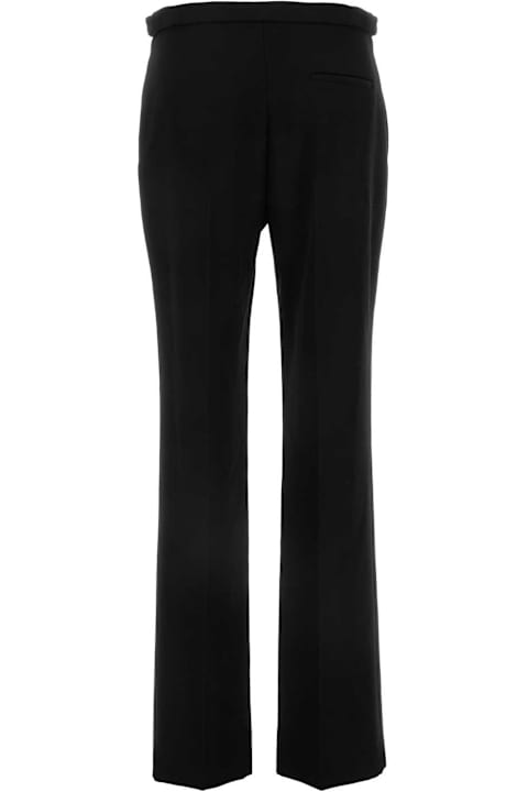 The Row Pants & Shorts for Women The Row Black Wool Jesse Pant