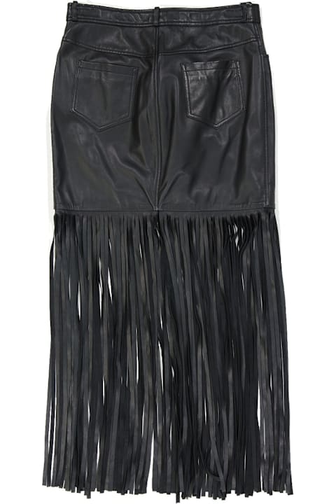Boutique Moschino Clothing for Women Boutique Moschino Boutique Leather Skirt