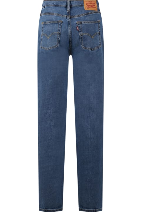 Levi's Bottoms for Boys Levi's Blue Jeans For Boy With Logo