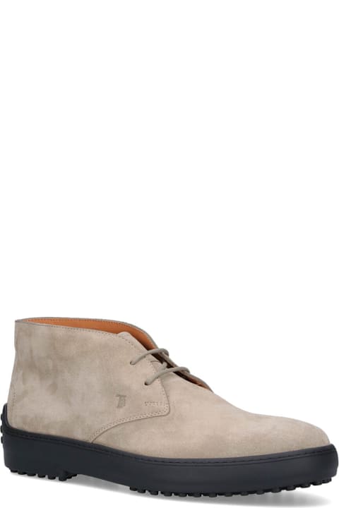 Homeware Tod's Winter Gommino Suede Ankle Boots
