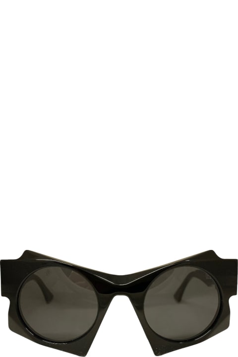 Kuboraum Eyewear for Women Kuboraum Maske U5 - Black Shine Sunglasses