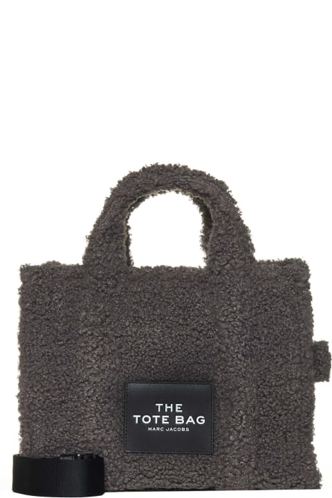 Marc Jacobs Shoulder Bags for Women Marc Jacobs The Small Tote Faux Shearling Bag X Vivid Grunge