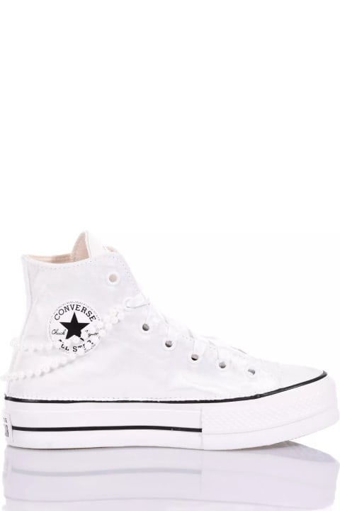 Mimanera Shoes for Women Mimanera Converse Platform Pearls By Charlotte M.