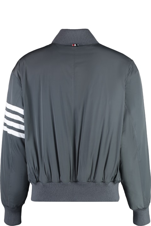 Thom Browne for Men Thom Browne Bomber Jacket In Technical Fabric