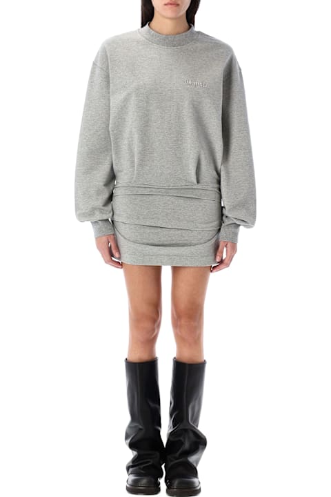 Homeware The Attico Fleece Mini Dress