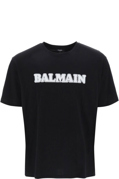 Fashion for Men Balmain Retro Flock T-shirt